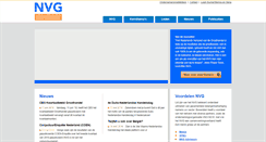 Desktop Screenshot of nvg.nl